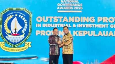 Gubernur Ansar Ahmad Borong Dua Penghargaan Bergengsi di National Governance Awards 2026